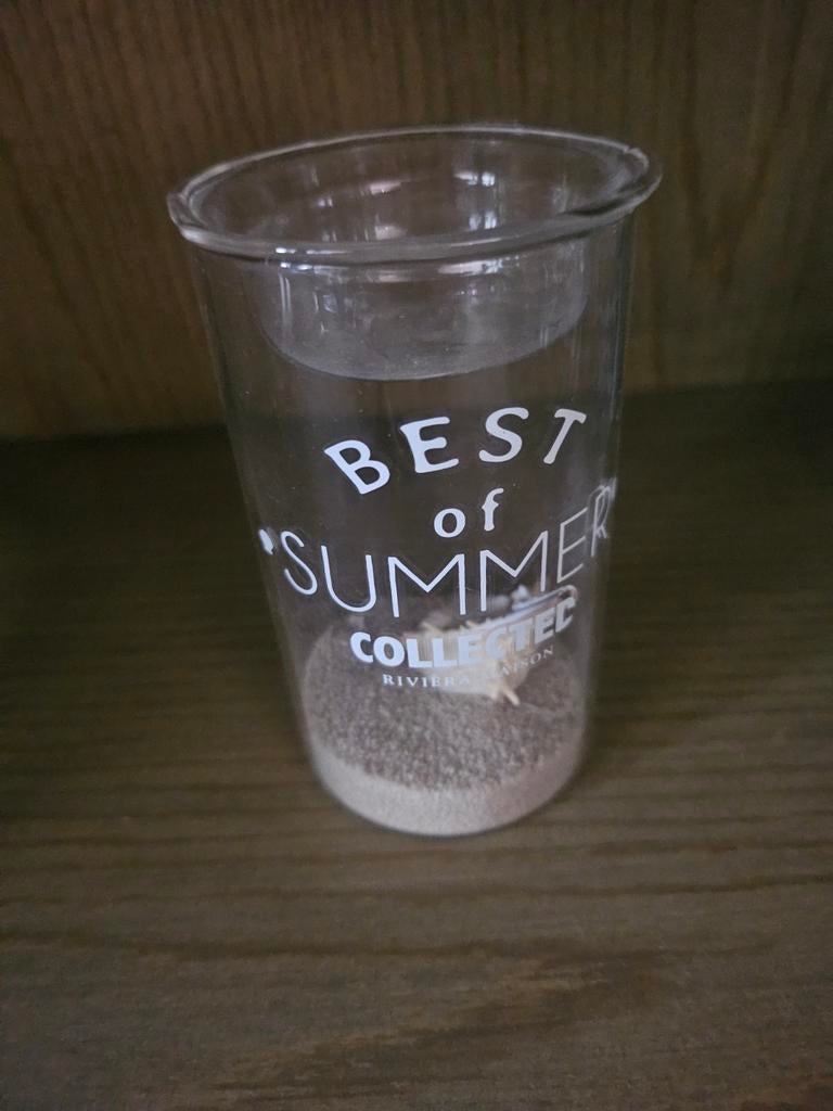 Zomer windlichtje riviera maison, Ophalen of Verzenden, Nieuw, Overige materialen, Minder dan 25 cm