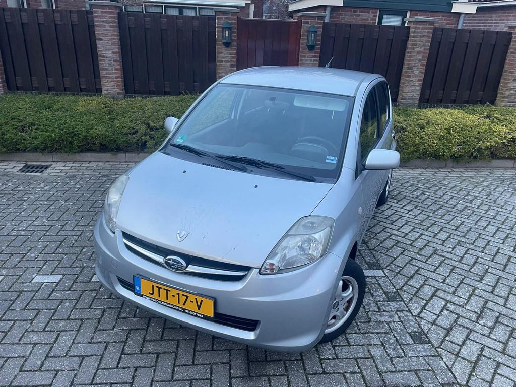 Subaru Justy / Daihatsu sirion 1.0 Comfort 5drs AIRCO ISOFIX, Voorwielaandrijving, Justy, Gebruikt, Zwart