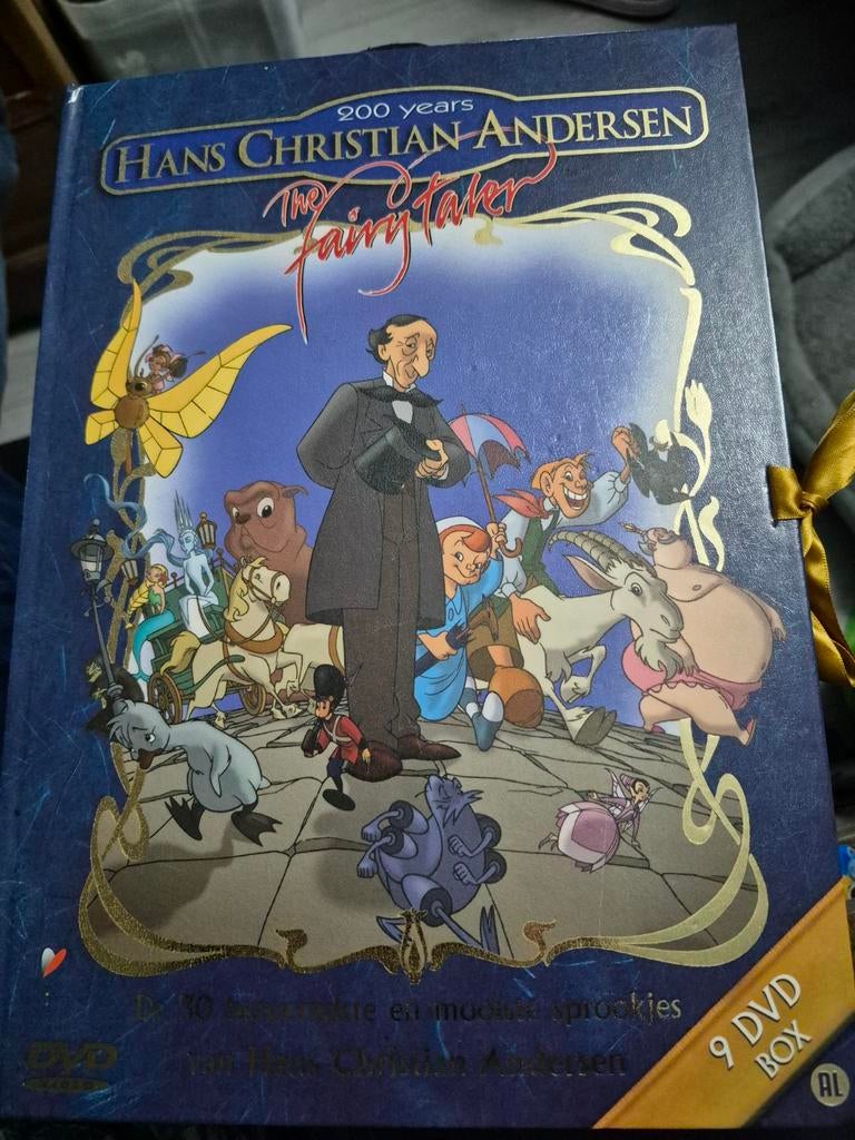 Hans Christian Andersen: 9 DVD Box - 30 Sprookjes, Cd's en Dvd's, Alle leeftijden, Ophalen of Verzenden, Zo goed als nieuw