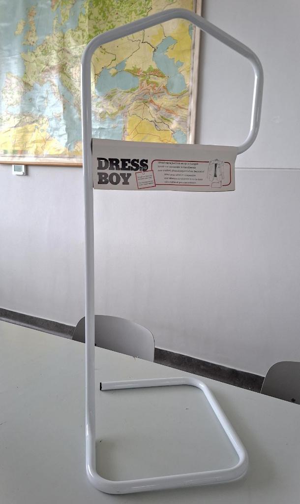 vintage metalen handdoekrek kledingrek dress boy Ikea design, Ophalen of Verzenden, Zo goed als nieuw