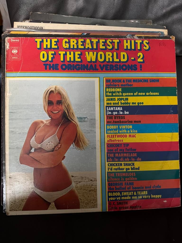 T3. The Greatest Hits of the World - 2 LP (CBS SPR83), Cd's en Dvd's, Vinyl | Pop, Ophalen of Verzenden, 1960 tot 1980, Gebruikt