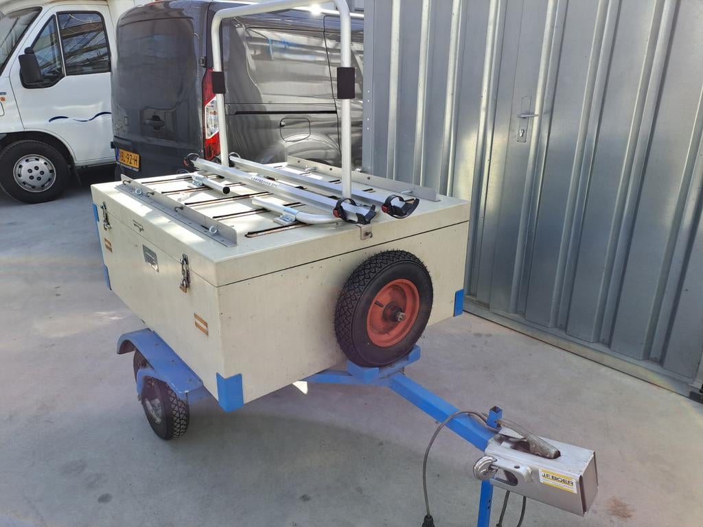 Bagagewagentje, heelijk in gebruik. Nieuwe bandjes., Ophalen