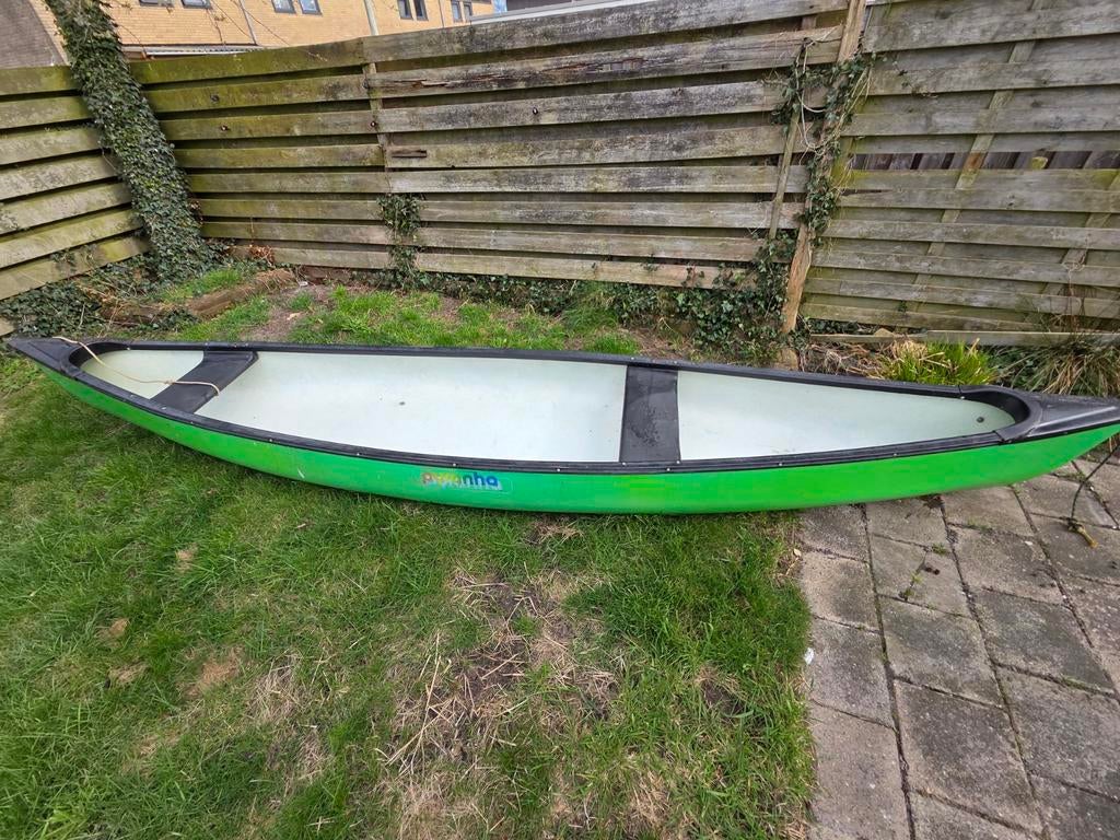 Canadese kano (barst bodem), Ophalen, Gebruikt, Canadese kano of Open kano