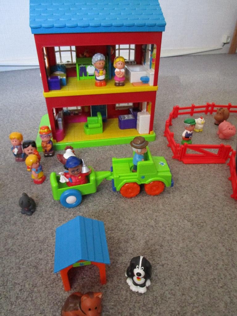 Happy Land Speel SET MET....., Ophalen, Zo goed als nieuw, Overige typen, Met wieltjes