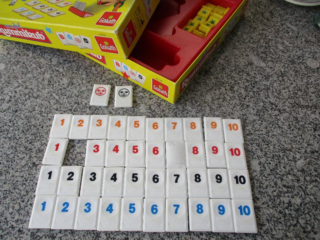 Losse stenen van My First Rummikub te koop, Hobby en Vrije tijd, Gezelschapsspellen | Bordspellen, Een of twee spelers, Verzenden