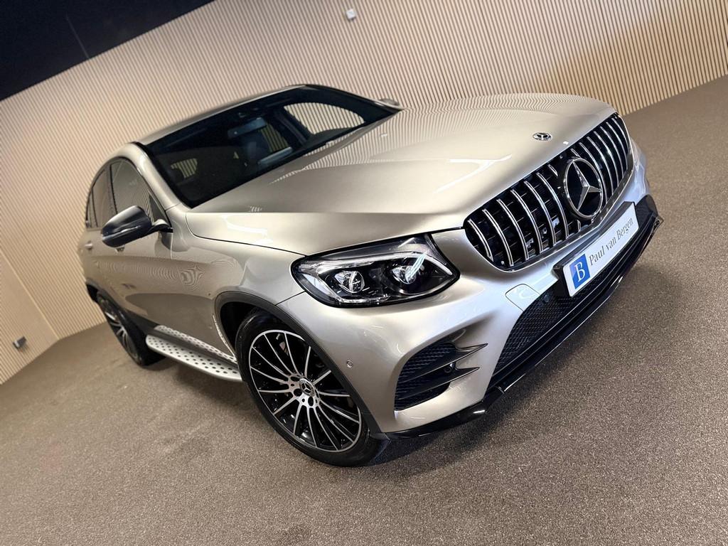 Mercedes-Benz GLC Coupé 250 4 Matic AMG STYLING-NIGHT PAKKE, Auto's, Gebruikt, 4 cilinders, Leder, Bedrijf