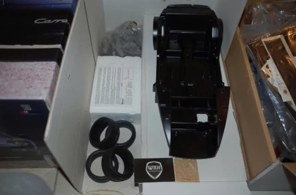 TOP DEAL 1:8 PORSCHE 911 993 silver ongebouwd POCHER K31 WRH, Ophalen, Zo goed als nieuw, 1:5 t/m 1:8, Auto