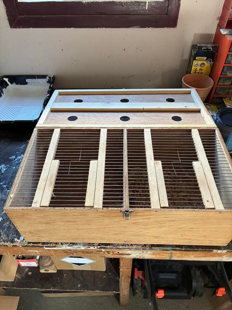 Vogel bak, Ophalen, Hout, Vogelkooi