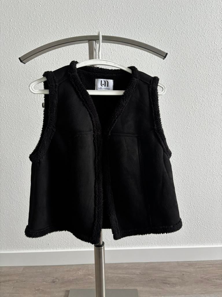 Dames gilet, maat S, Lofty Manner, Ophalen of Verzenden, Zo goed als nieuw, Maat 36 (S), Zwart