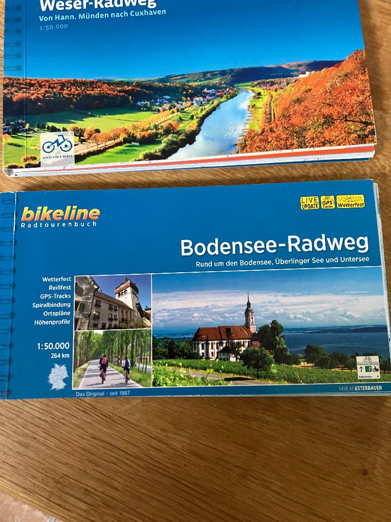Bodensee Radweg Bikeline, Overige merken, Fiets- of Wandelgids, Europa, Ophalen of Verzenden