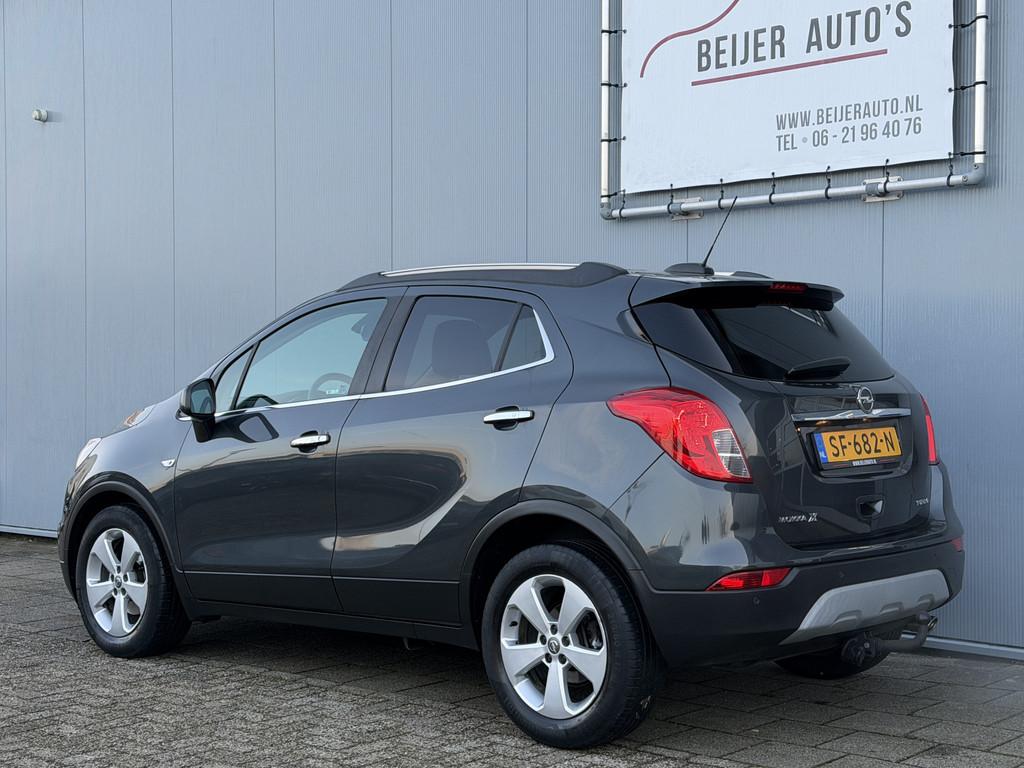 Opel Mokka X 1.4 Turbo Innovation Automaat/Carplay/Trekhaak/, Gebruikt, Euro 6, Leder en Stof, 1364 cc