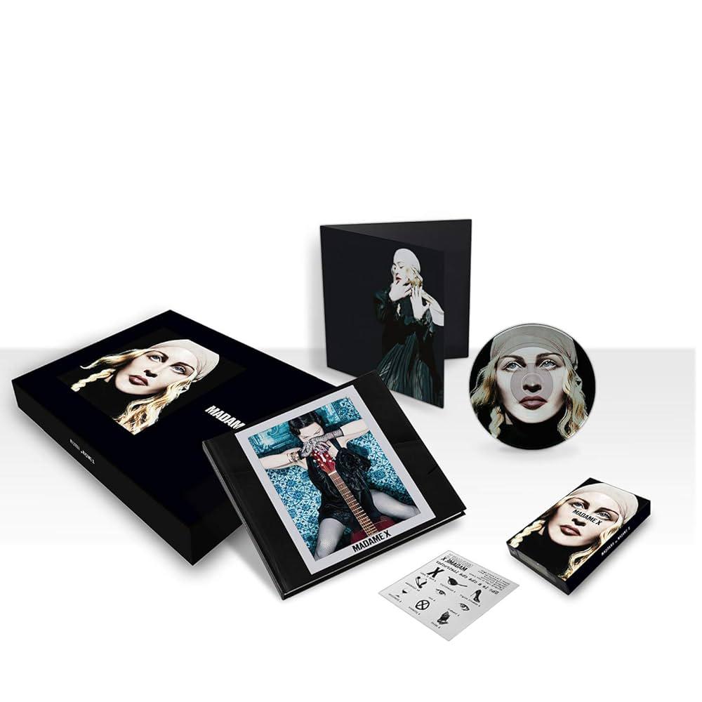 Madonna deluxe Madame X cassette tattoo cd box set, Ophalen of Verzenden, Zo goed als nieuw, Poprock