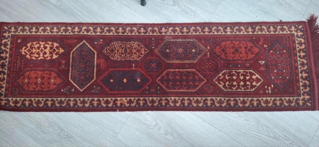 Loper tapijt antiek kleedje voor kast dressoir of tafel, Ophalen of Verzenden