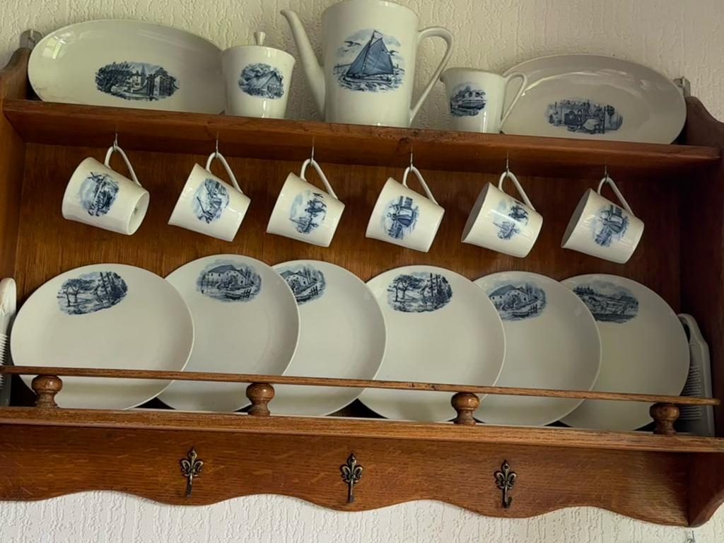 Antiek rekje eiken, Ophalen of Verzenden