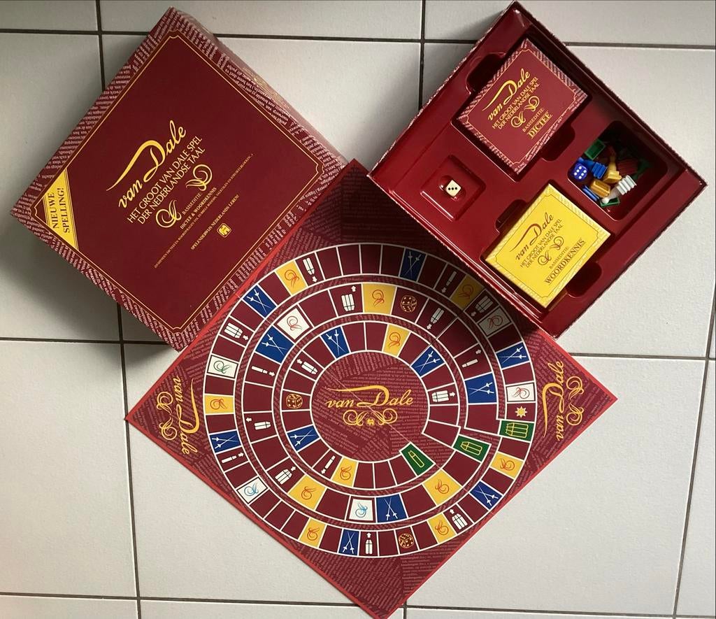 Het Groot Van Dale Spel - Het spel der Nederlandse taal, Drie of vier spelers, Ophalen of Verzenden, Zo goed als nieuw