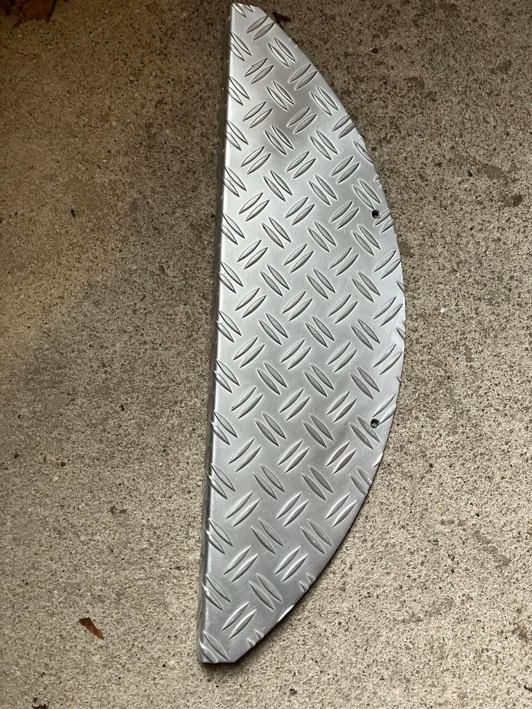 Traanplaat traptreden 13 stuks, Gebruikt, Overige kleuren, Overige typen, Ophalen of Verzenden