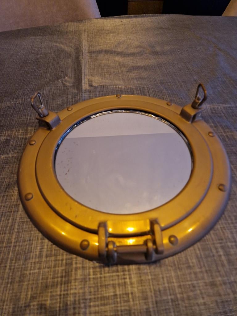 Patrijspoort spiegel, Antiek en Kunst, Ophalen