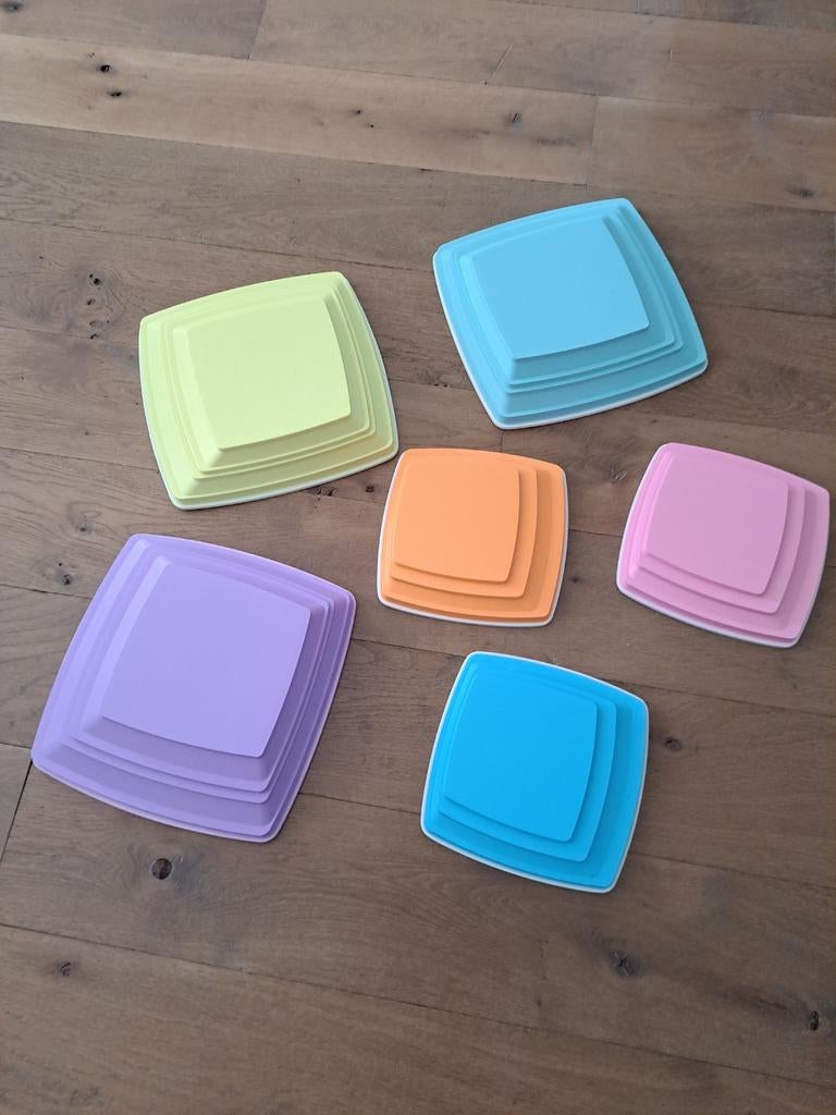 Stapstenen pastel 3 grote, 3 kleine, Ophalen of Verzenden, Zo goed als nieuw, Overige typen