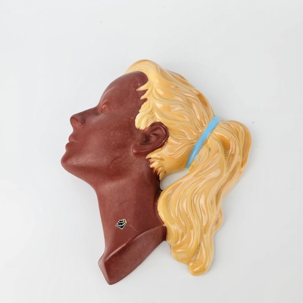 Een West-Duitse muur masker door Cortendorf., Ophalen of Verzenden