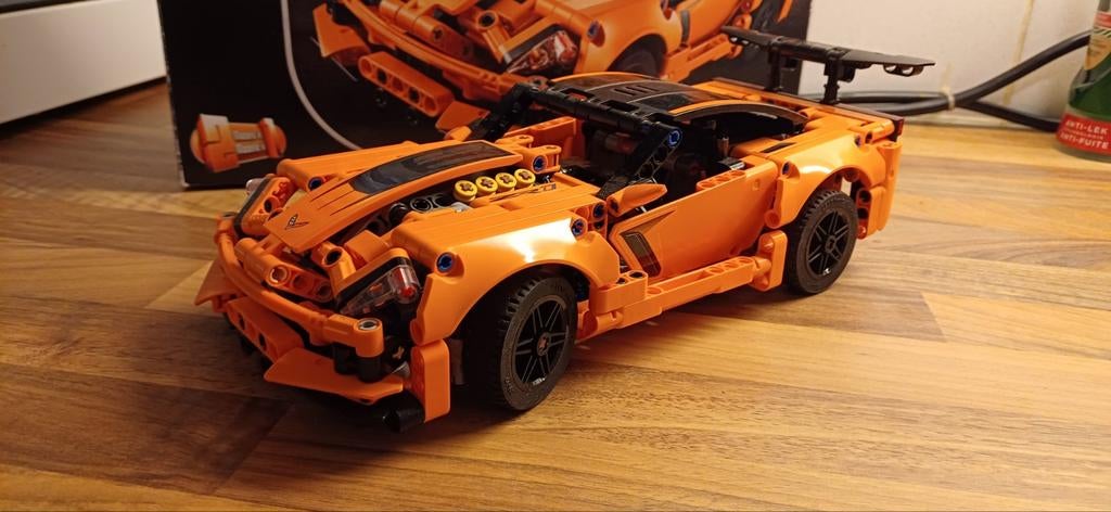 Lego 42093 Technic Chevrolet Corvette, Ophalen, Zo goed als nieuw