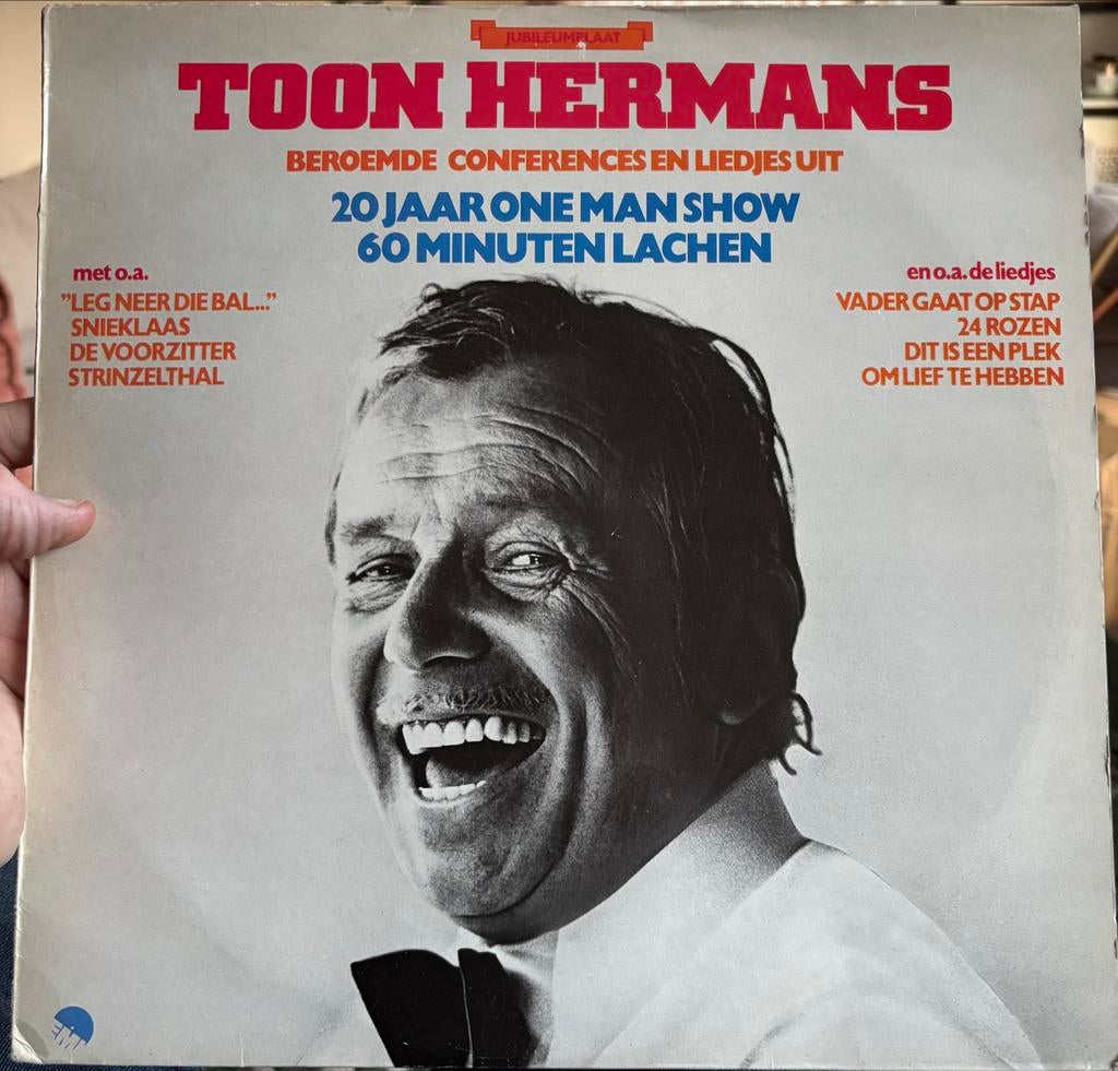 Toon Hermans Jubileum LP: 20 Jaar One Man Show, Ophalen of Verzenden, Gebruikt, 12 inch