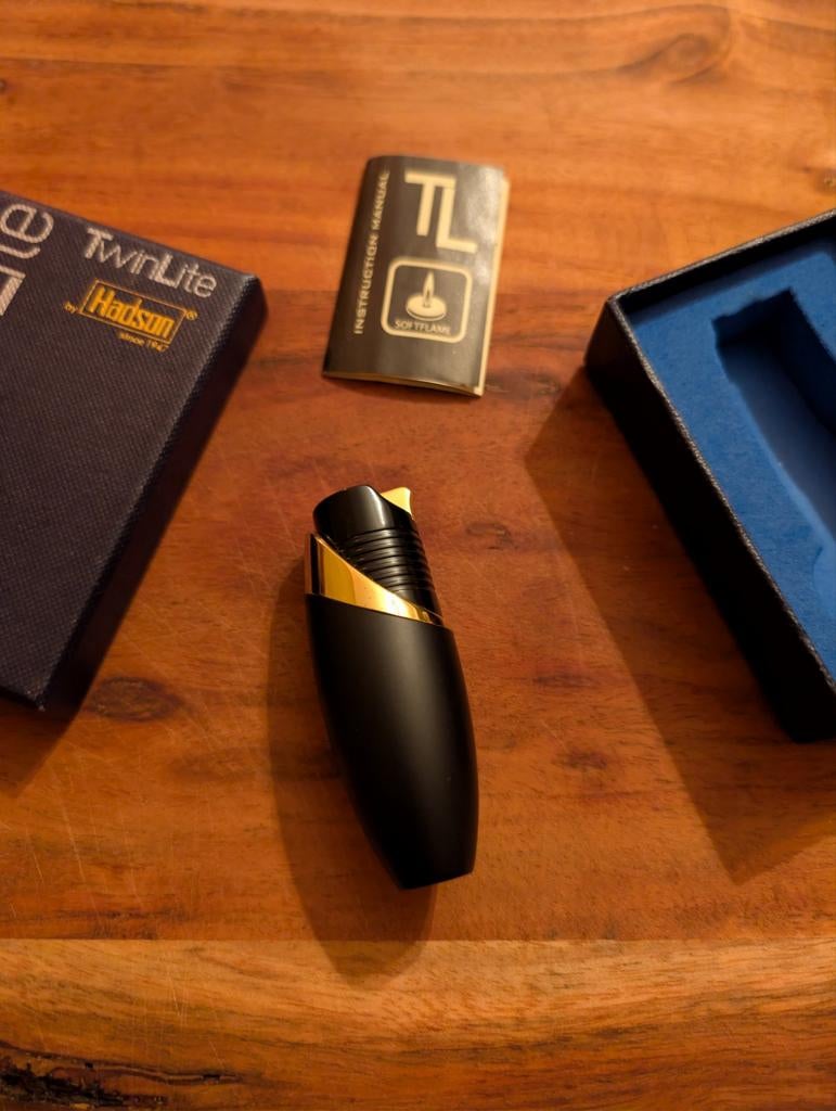 Hadson TwinLite lighter, Verzenden, Zo goed als nieuw, Aansteker