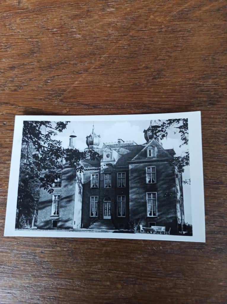 68 h  Oegstgeest kasteel Oud Poelgeest, Ophalen of Verzenden, Voor 1920, Zuid-Holland