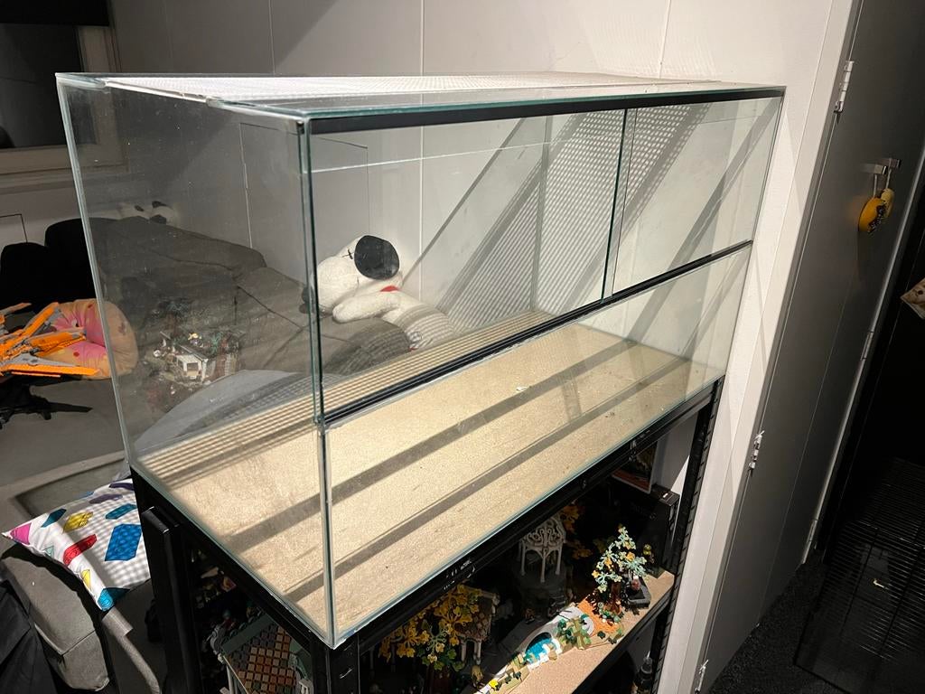 Terrarium, kooi en vele extra spullen, Dieren en Toebehoren, Ophalen, Zo goed als nieuw, Overige typen