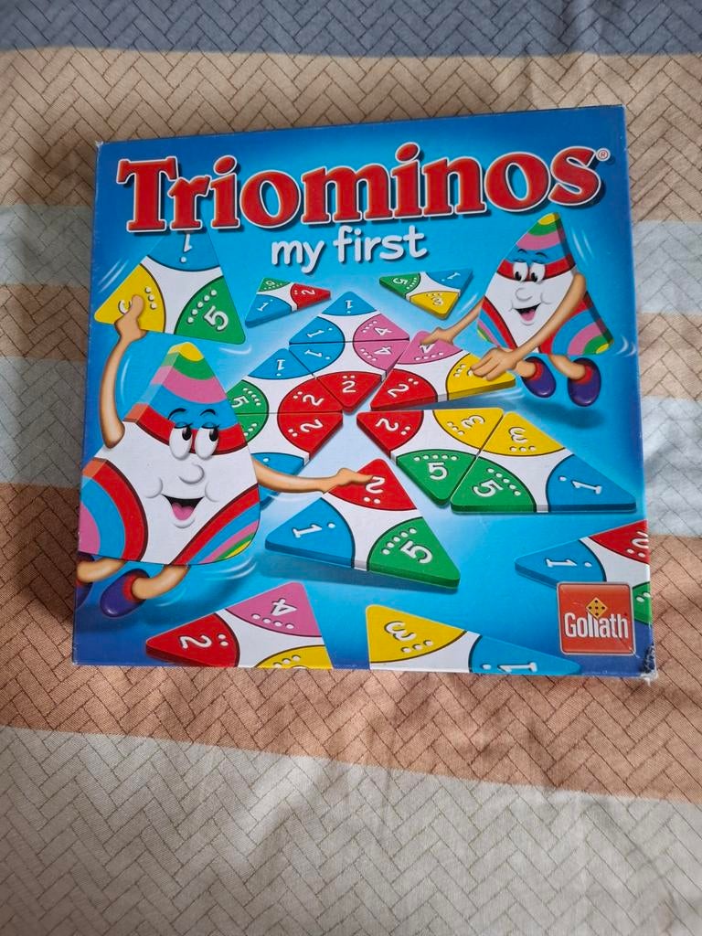 Triominos My First - Leuk spel voor jonge kinderen, Ophalen of Verzenden, Zo goed als nieuw, Goliath