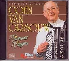 Accordeon C.D. (1998) Coen van Orsouw - The Best of all, Ophalen of Verzenden, Gebruikt, Levenslied of Smartlap