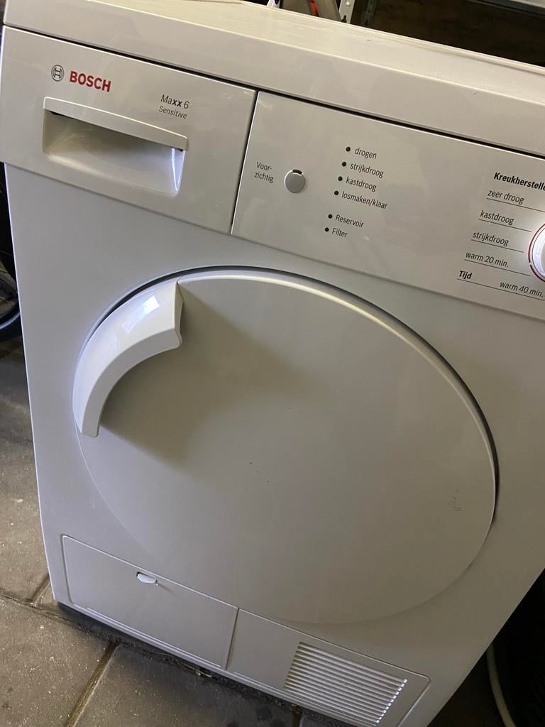 Bosch Maxx 6 Sensitive wasdroger defect, Witgoed en Apparatuur, Ophalen, Niet werkend, Voorlader