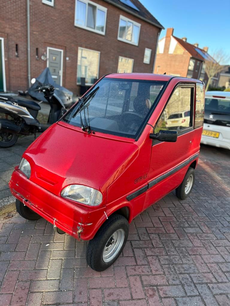 Canta GLX Rood (rijbewijs vrij!), Ophalen, 16 km/u of meer, 46 km of meer, Canta