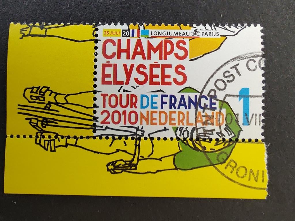 2728 tour de France 2010, Postzegels en Munten, Postzegels | Nederland, Ophalen of Verzenden