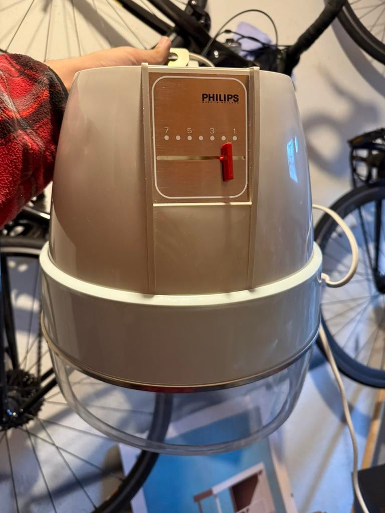 ‘Nieuw’ Vintage Philips Haardroger, Ophalen, Haarverzorging