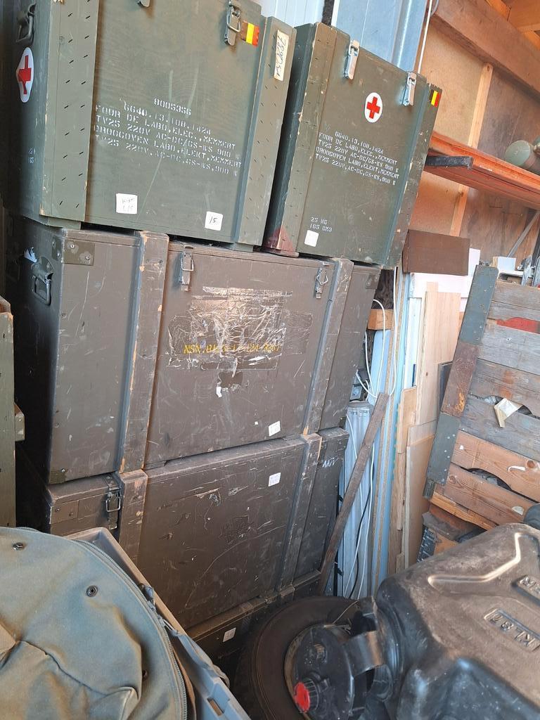 LEGER KISTEN, Ophalen, Landmacht, Nederland