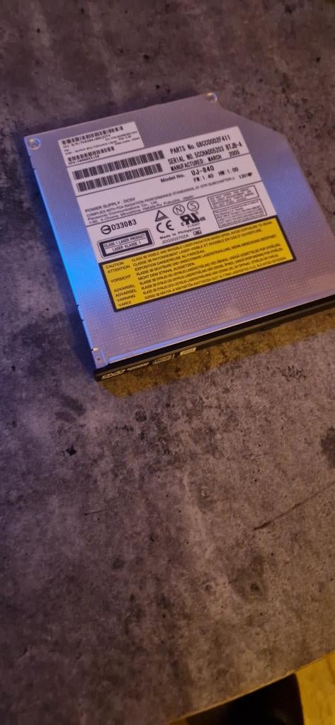 Interne DVD-brander UJ-840, Boeken, Informatica en Computer, Ophalen of Verzenden, Gelezen, Hardware, Onbekend