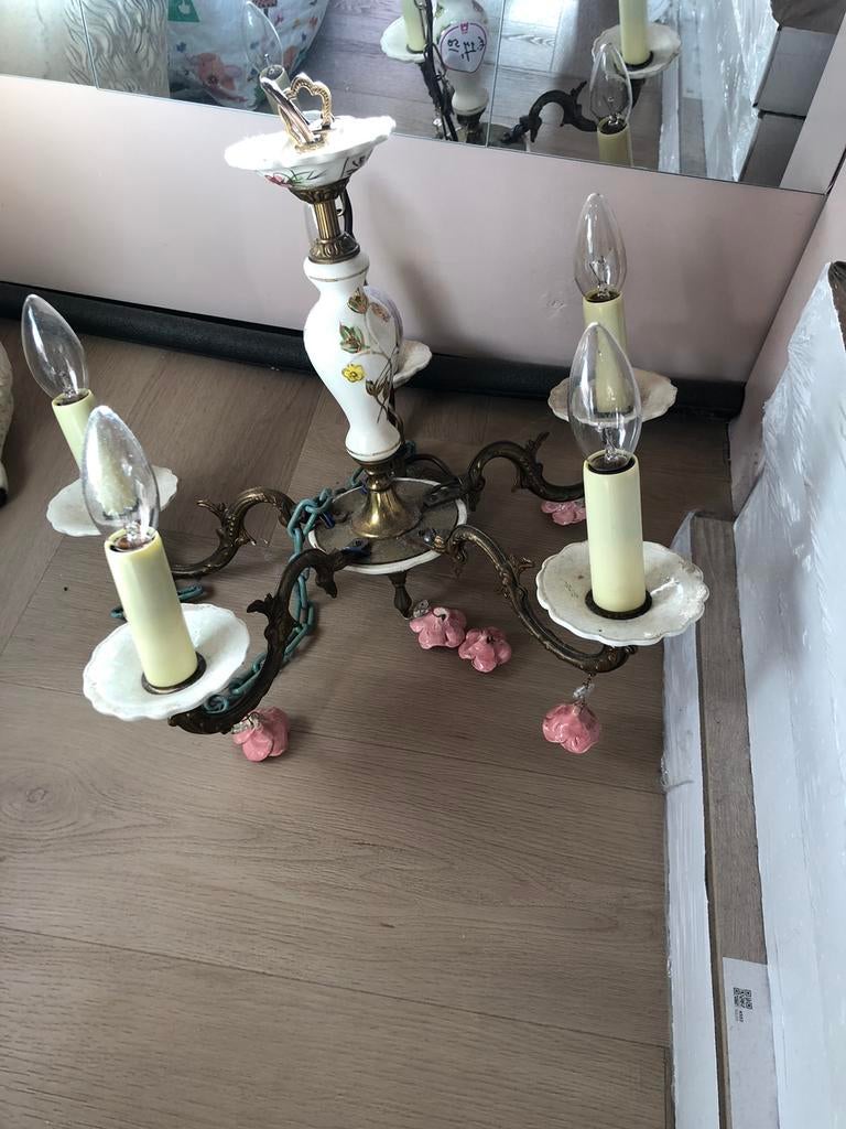 Antieke kroonluchter, Ophalen, Zo goed als nieuw