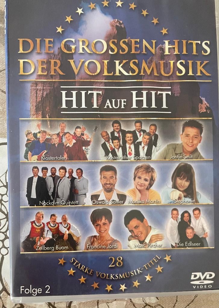 DVD Die Grossen Hits Der Volksmusik € 3,50, Alle leeftijden, Boxset, Muziek en Concerten, Ophalen of Verzenden