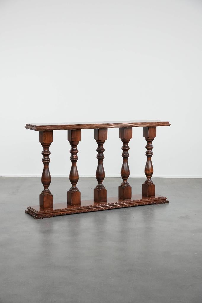 Klassieke side table/ balustrade/ haltafel uit de 20e eeuw, Antiek en Kunst, Ophalen
