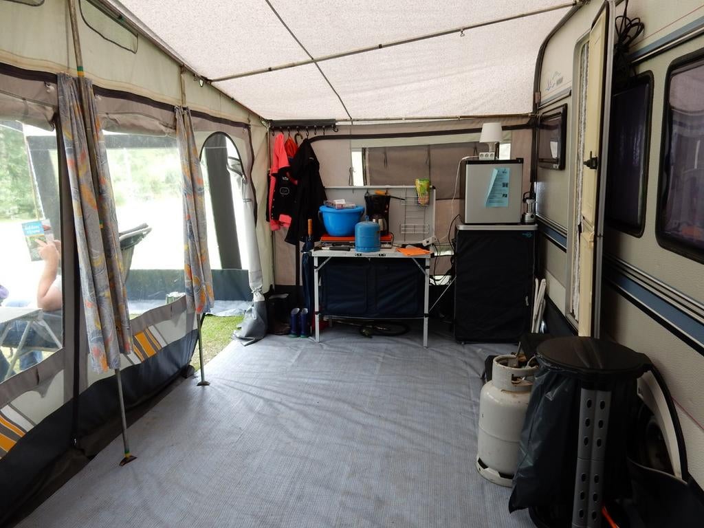 Nette en handige bo camp kookkast easy-to-fold hoog, Ophalen, Zo goed als nieuw, Campingkast