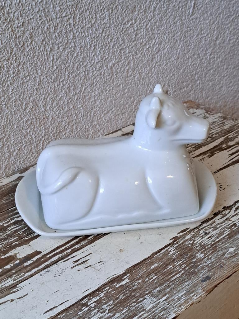 Botervloot  koemodel, Ophalen of Verzenden, Porselein, Overige stijlen, Overige typen