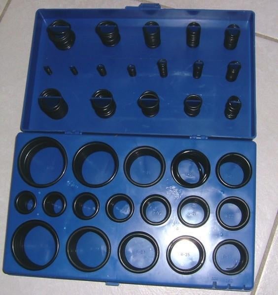 Assortimentsdoos Rubber O ringen set 419 stuks, Auto diversen, Autogereedschap, Nieuw, Ophalen of Verzenden