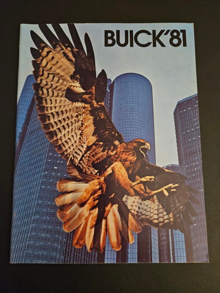 Brochure Buick 1981 USA, Ophalen of Verzenden, Zo goed als nieuw, Overige merken
