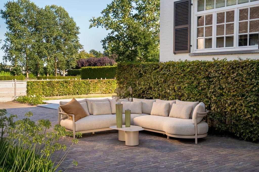 4SO Mykonos organische loungeset - Latte 4 Seasons outdoor, Ophalen of Verzenden, Nieuw