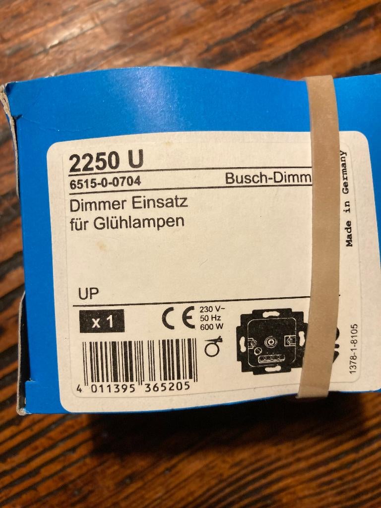 inbouwtype dimmers voor gloeilampen, Ophalen of Verzenden, Nieuw, Overige typen