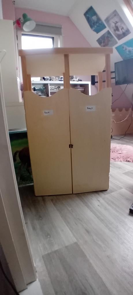 Hobbyhorse stal, Ophalen, 50 tot 70 cm, 100 cm of meer, 105 cm of meer