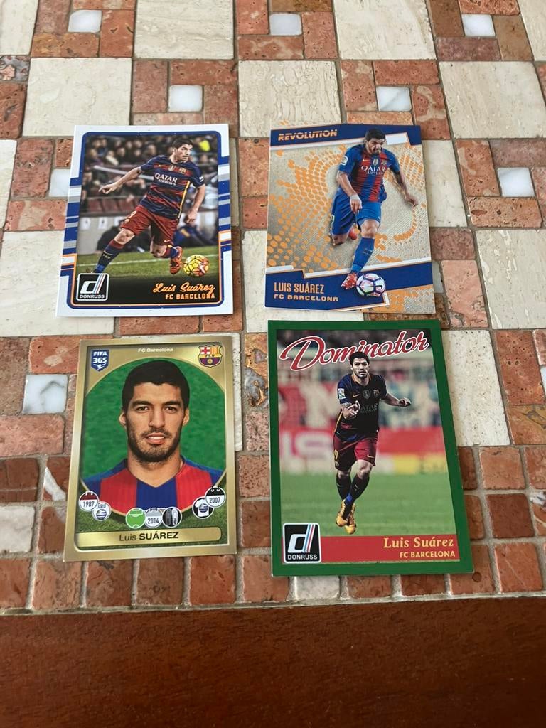 Suarez Barcelona panini, Ophalen of Verzenden, Zo goed als nieuw