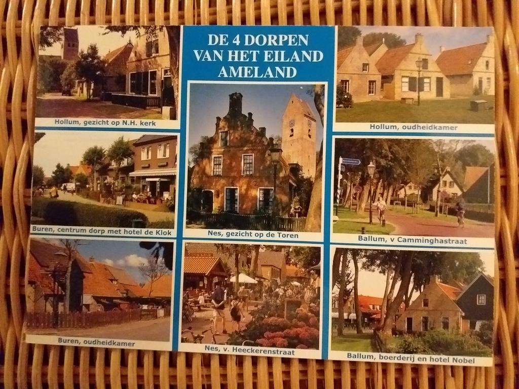 AMELAND - Hollem, Buren, Nes, Ballum, Verzenden, Ongelopen, Waddeneilanden