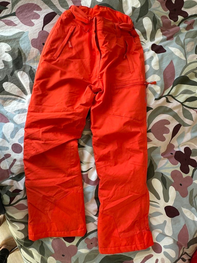 Skibroek Trollkids maat 152 oranje, Overige merken, Gebruikt, 100 tot 140 cm, Ophalen of Verzenden