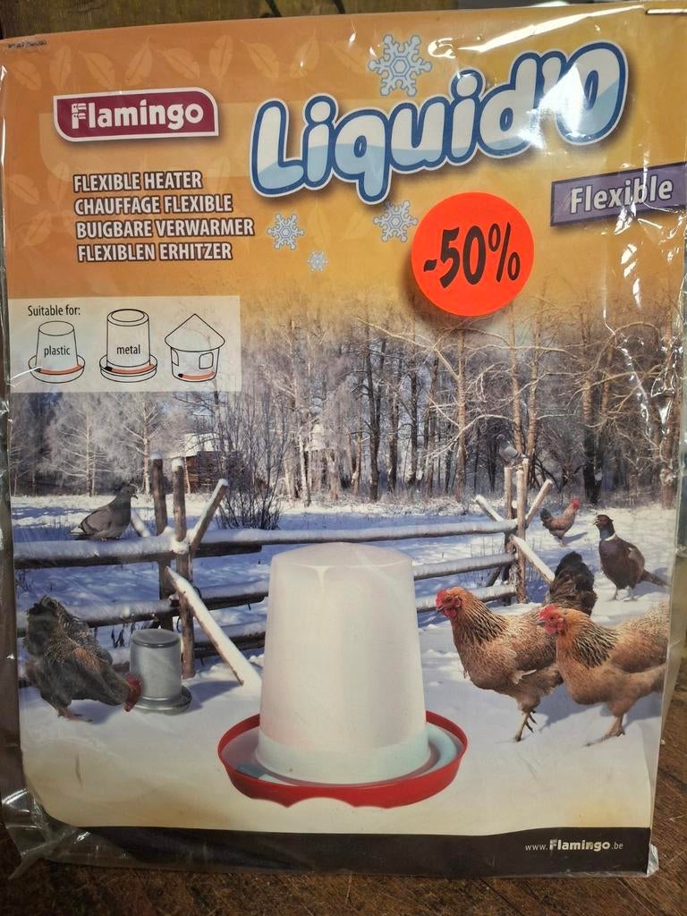 Buigbare verwarmer voor drinkwater, Ophalen, Drinken en Voederen